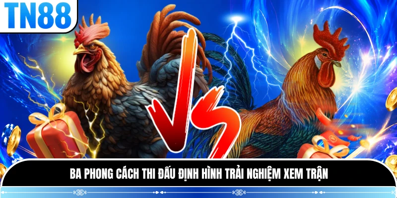 Ba phong cách thi đấu định hình trải nghiệm xem trận