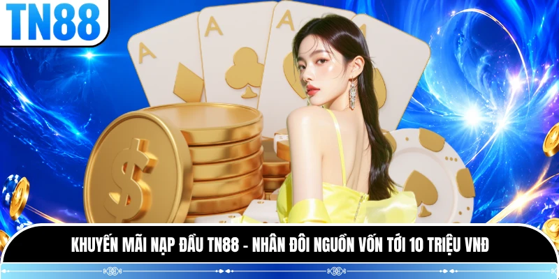 Khuyến Mãi Nạp Đầu TN88 - Nhân Đôi Nguồn Vốn Tới 10 Triệu VNĐ